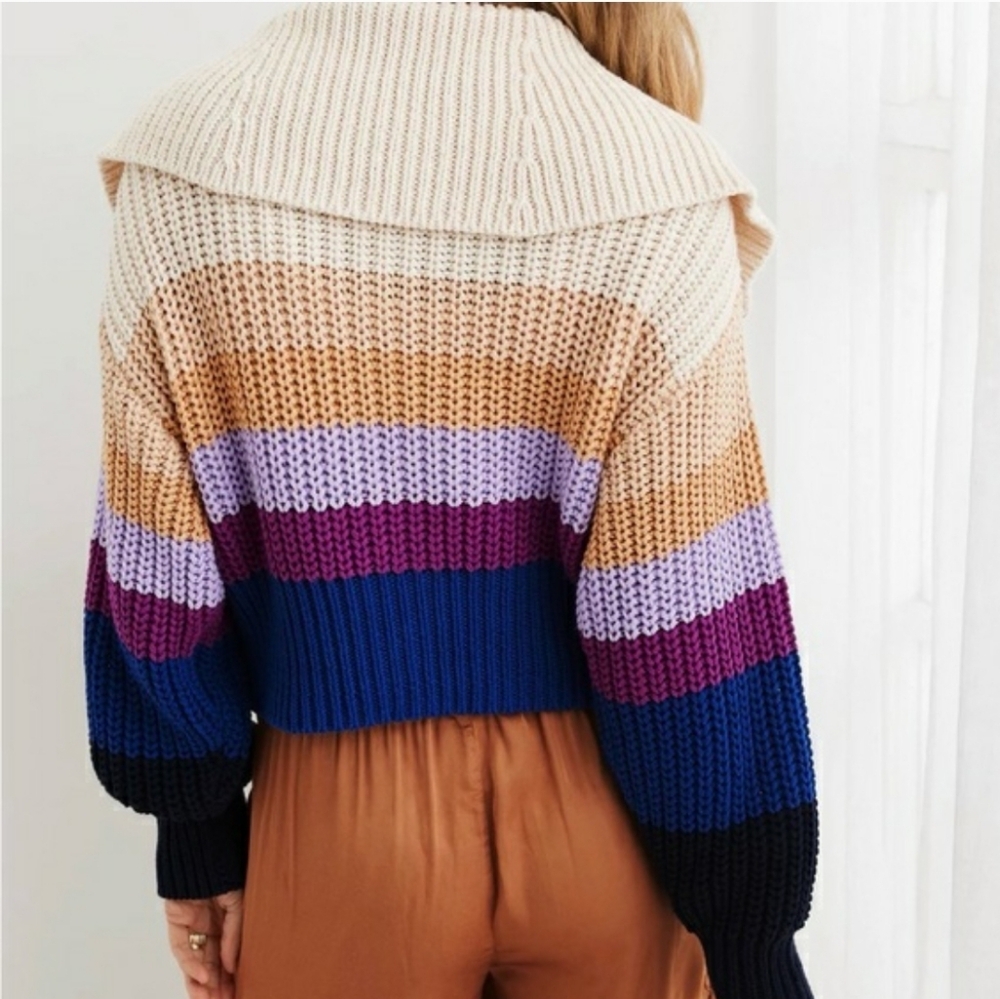 New Aerie Double Zip Cardigan - Picture 3 of 11